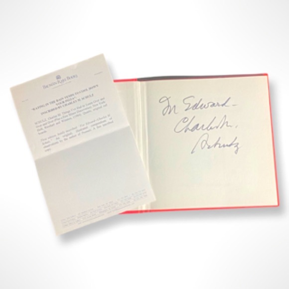 Charles M. Schulz Things I’ve Had To Learn Over and Over and Over” Autographed - Picture 4 of 6